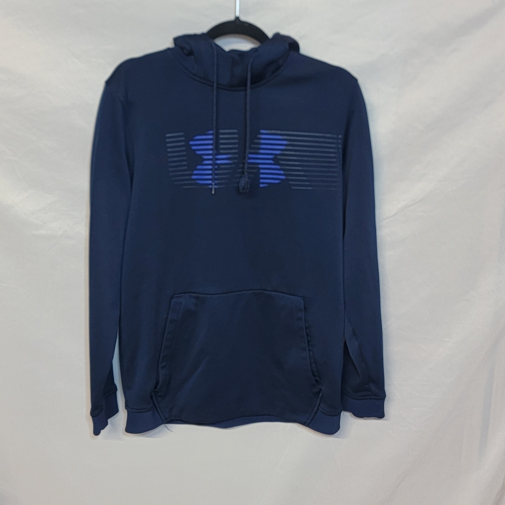 Under Armour Mens Navy Blue Hoodie